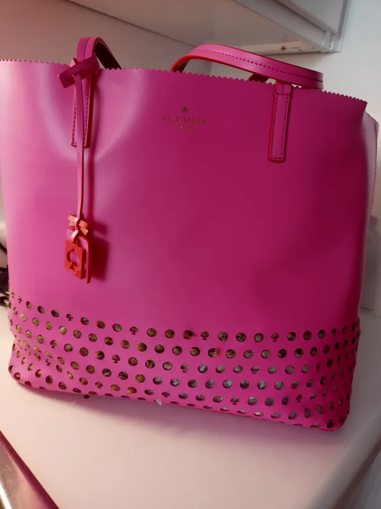 Kate Spade Pink Tote Bag thumbnail