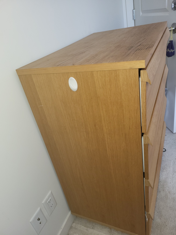 Ikea Wooden 4-Drawer Dresser - photo 2