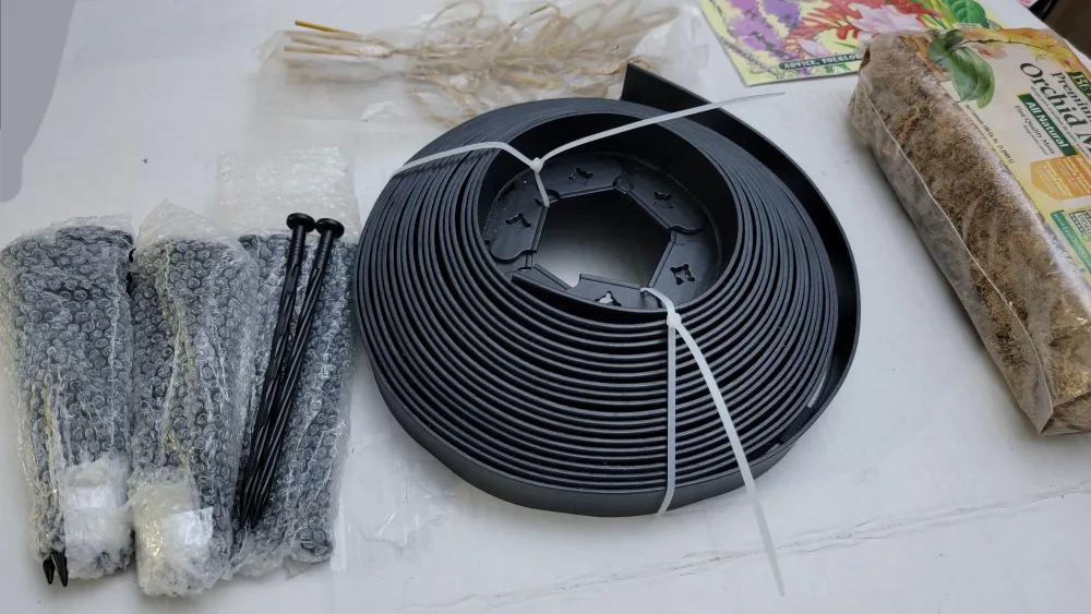 🌿 Garden Edging & Landscaping Bundle – Orchid Moss, Edging Kit image indicator(2)