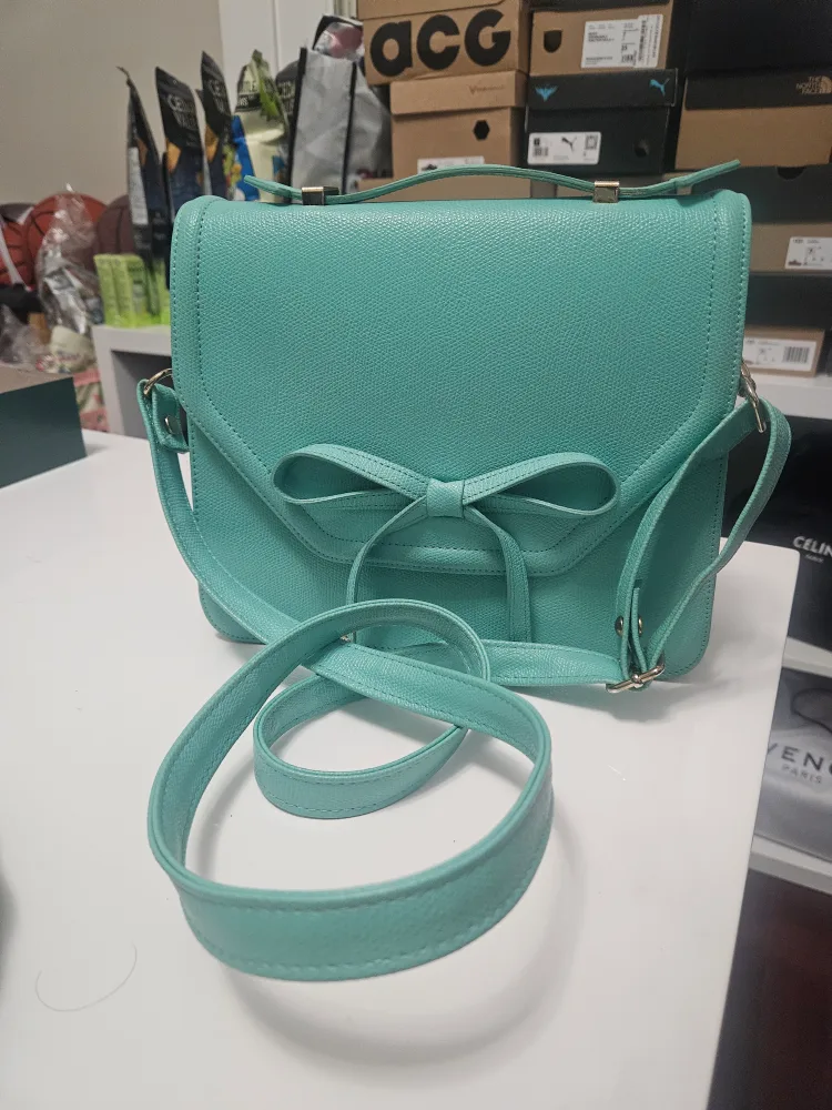 Cute Mint Green Bow Handbag image indicator(2)