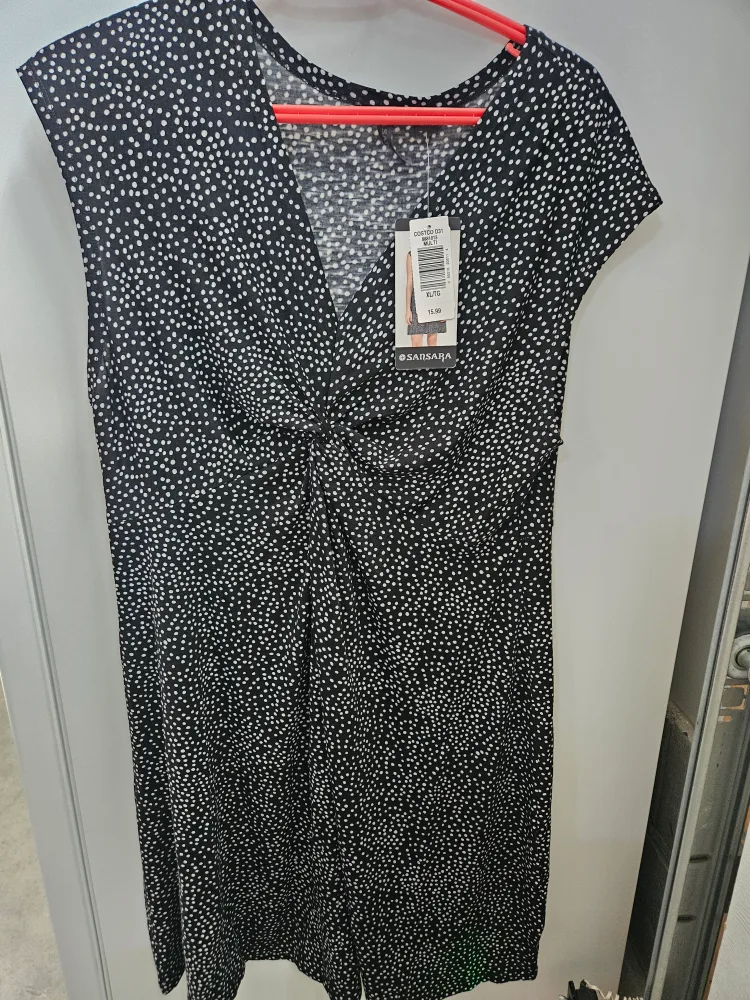 SANSARA Polka Dot Dress - XL/TG thumbnail