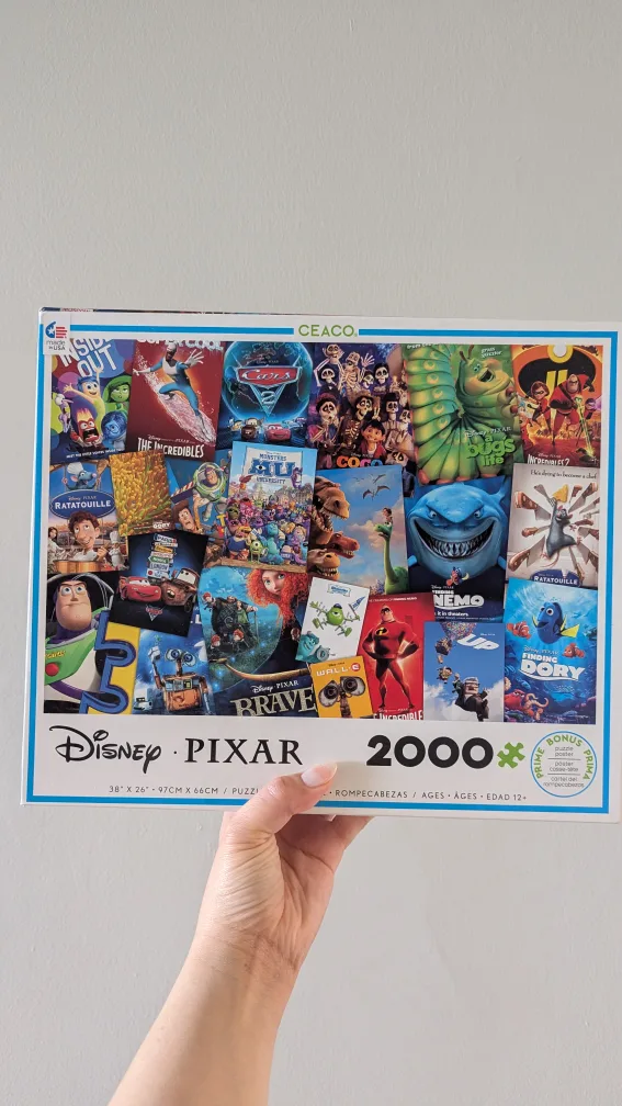 Disney Pixar 2000 Piece Puzzle thumbnail