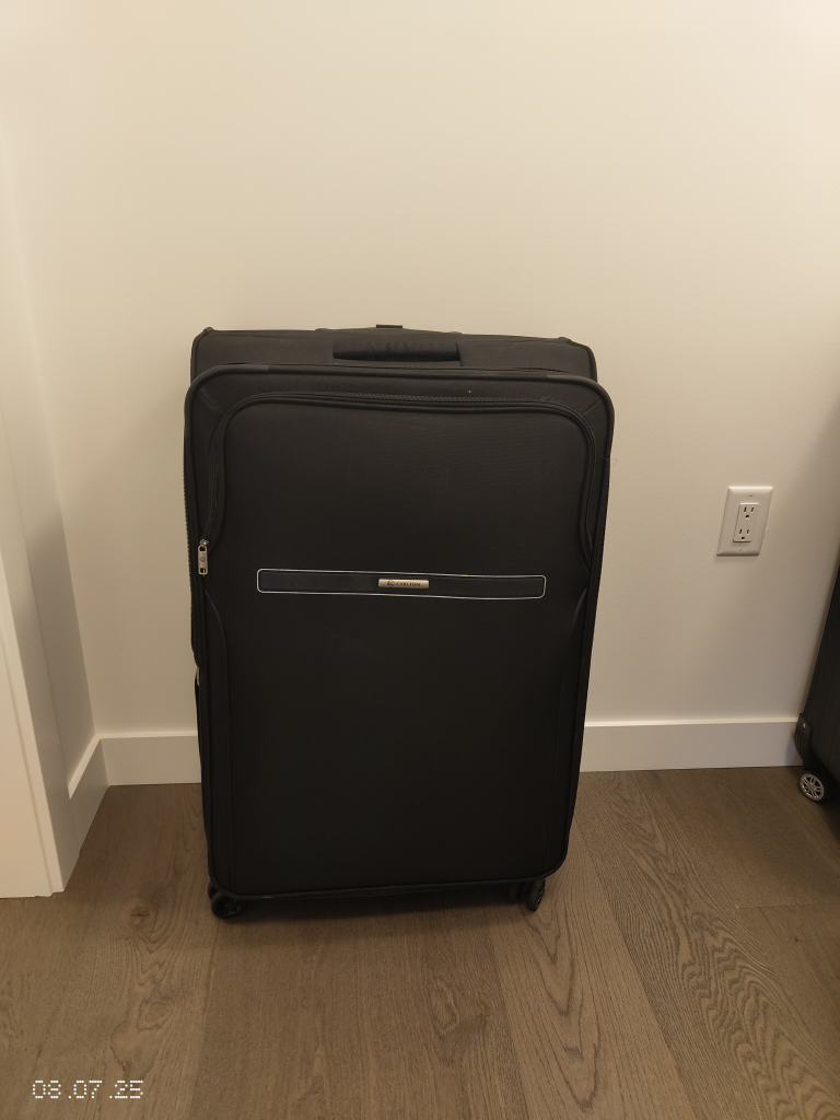 Black Travel Suitcase for Sale