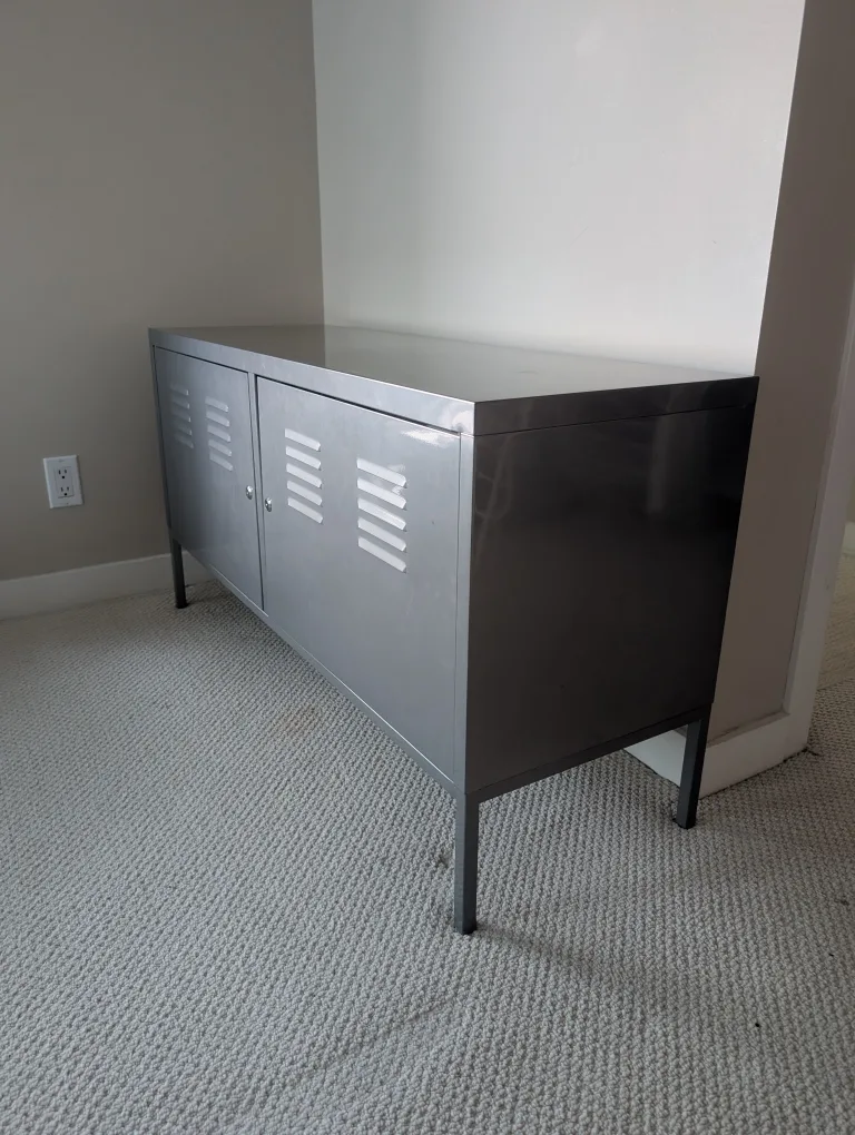 Lockable Grey IKEA PS Cabinet image indicator(2)