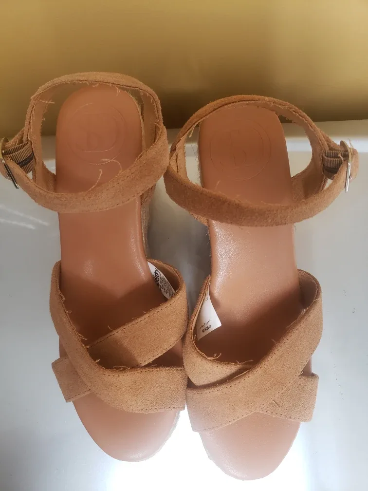 Superdry Espadrille Wedge Sandals - Size 8 image indicator(5)