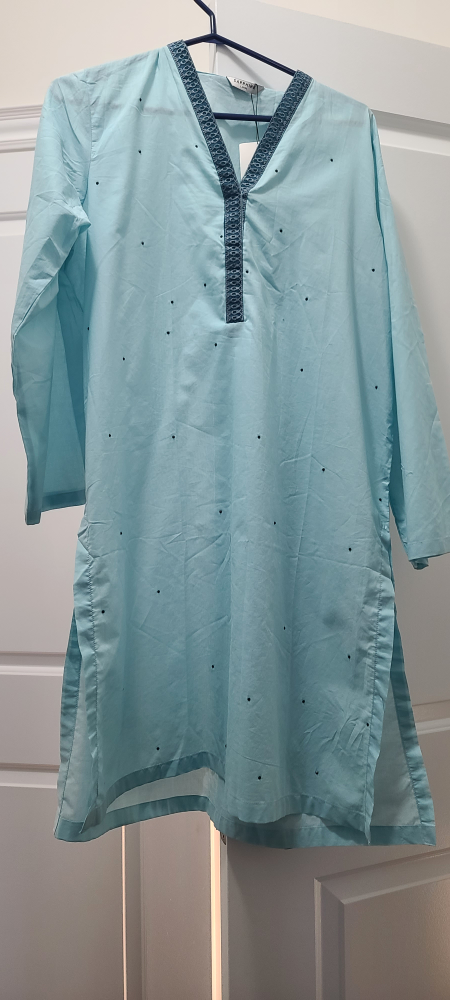 Sapphire Large Light Blue Kurti - New with Tags!