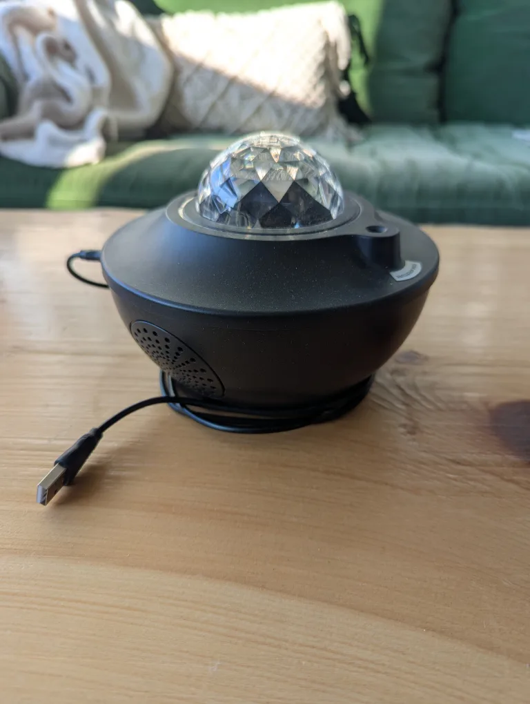 Bluetooth Speaker and Projector Lights thumbnail