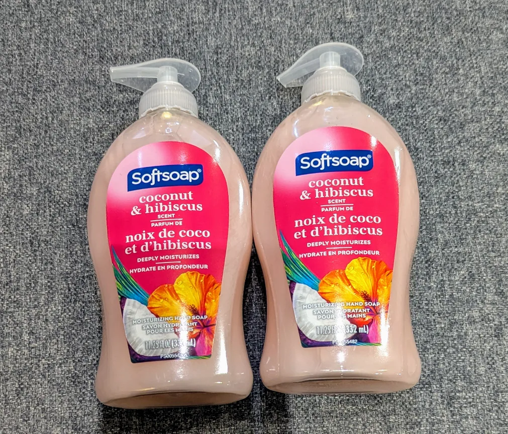 Softsoap Coconut & Hibiscus Hand Soap x 2 (new) image indicator(2)
