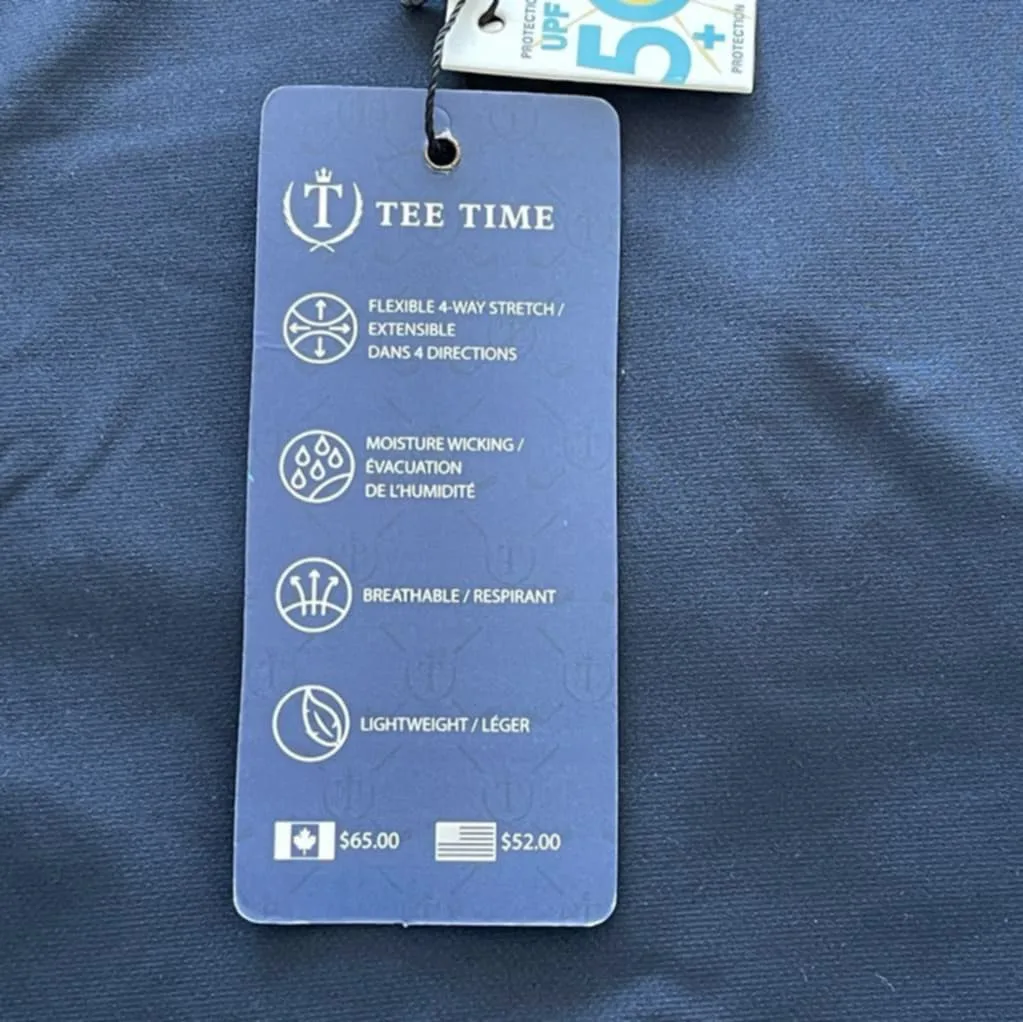 Blue Tee Time Men's Golf Shorts image indicator(6)