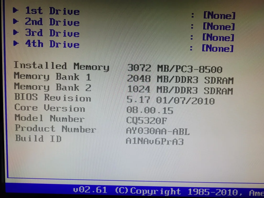 Compaq CQ5320F Desktop PC image indicator(3)