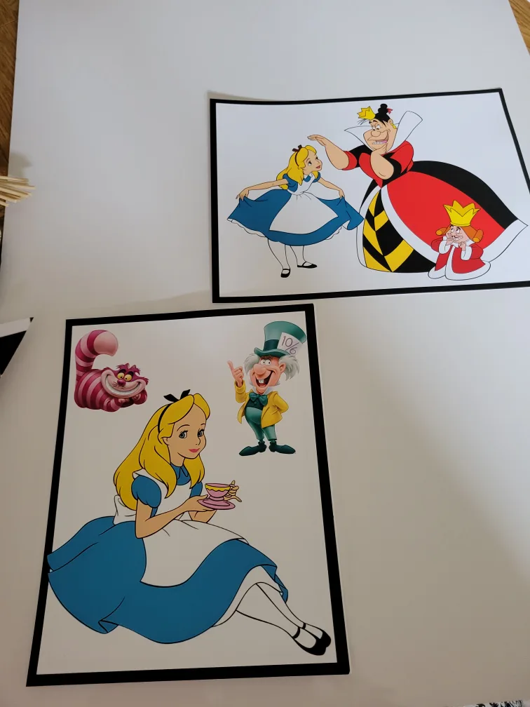 Alice in Wonderland Homemade Prints🇨🇦 thumbnail