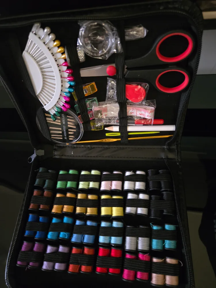 Sewing Kit with Thread, Needles & Accessories thumbnail