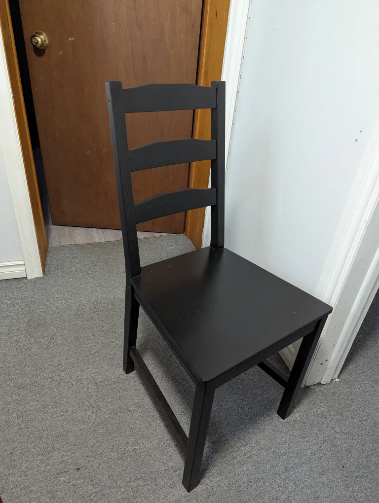 Black Dining Table with 4 Chairs image indicator(5)