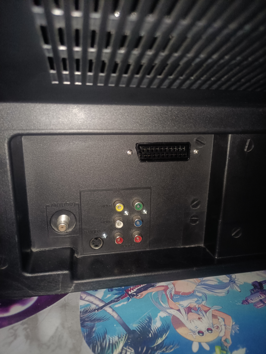 RGB modded toshiba 27a35c with backlit remote - photo 2