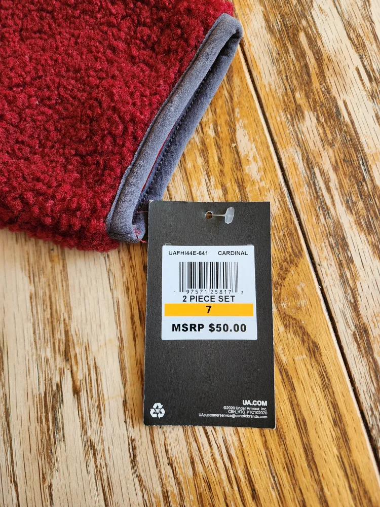 Under Armour 2-Piece Set, Size 7, Cardinal image indicator(3)