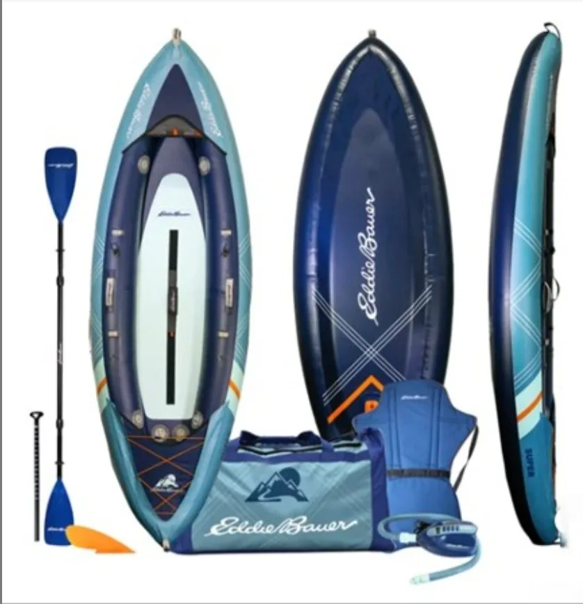 Eddie Bauer Inflatable Kayak - Like New! image indicator(5)