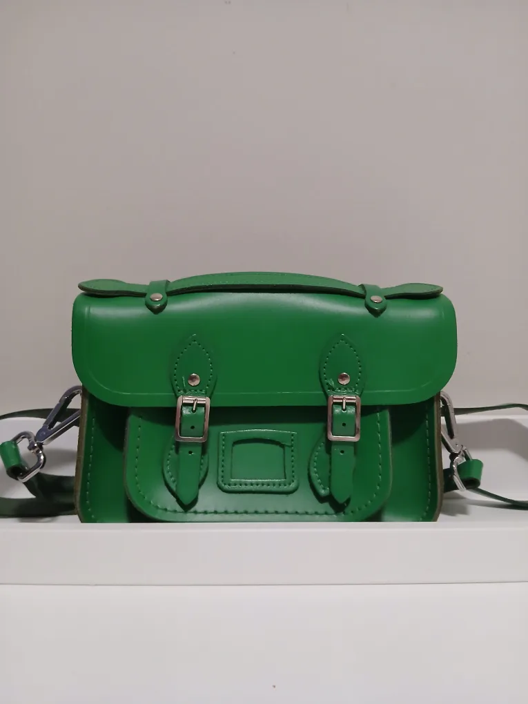 Cambridge Satchel Company Green Leather Bag thumbnail
