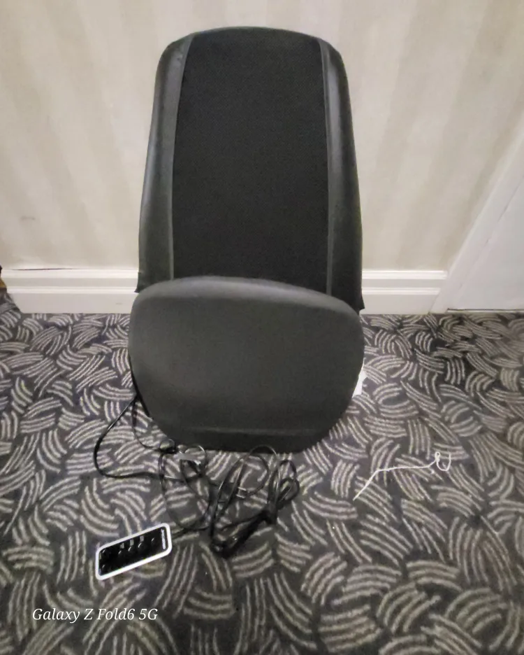 Obusforme shiatsu massage cushion with heat image indicator(2)