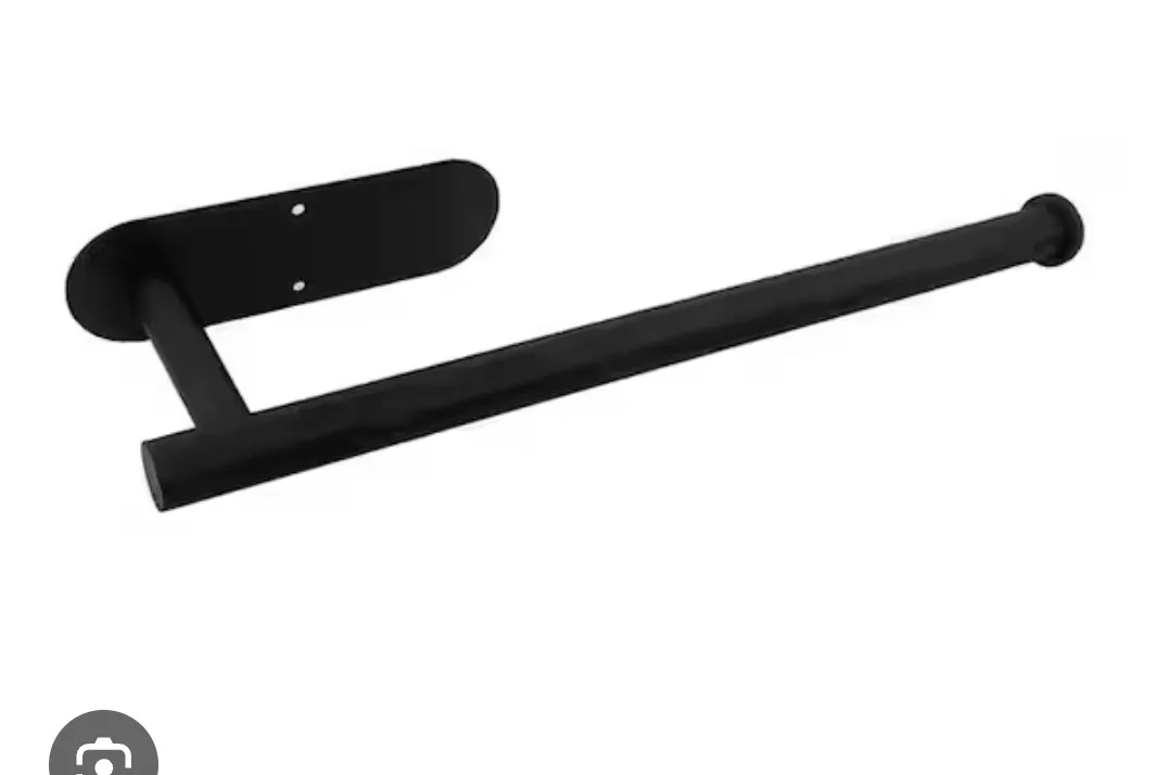 Black Metal Paper Towel Holder image indicator(2)