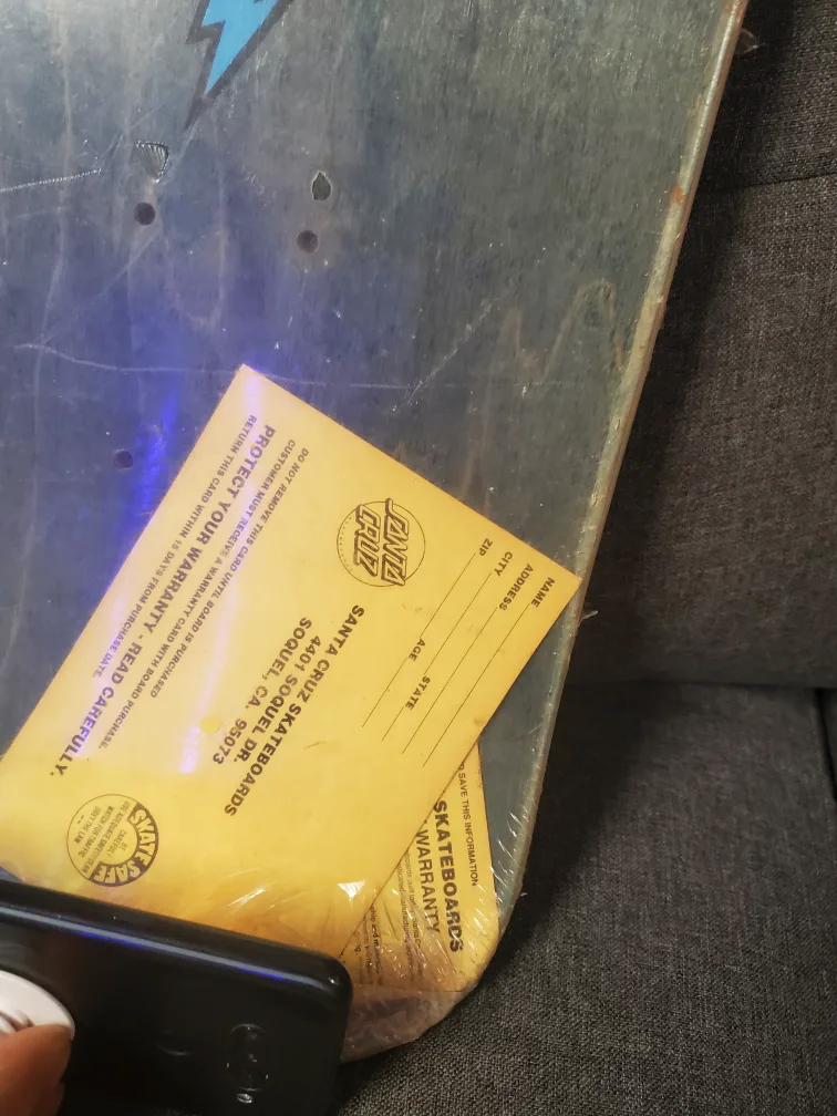 Santa Cruz Youssefpour Skateboard Deck image indicator(2)