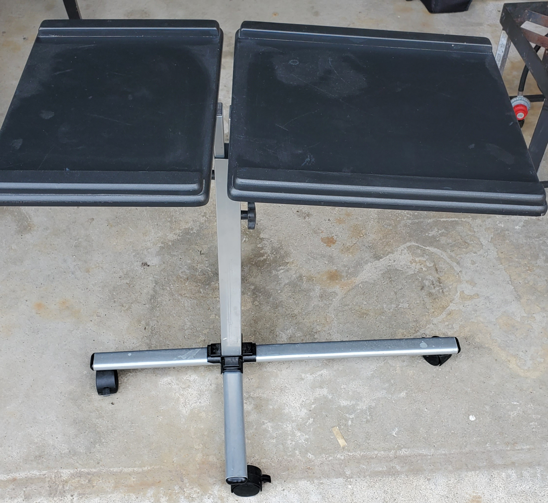 Adjustable Rolling Laptop Desk