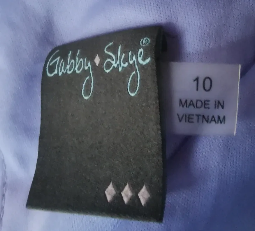 Gabby Skye Blue Dress - Size 10 image indicator(2)