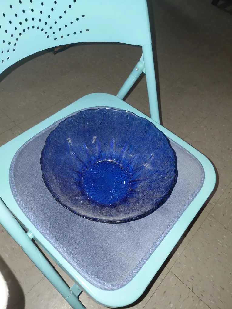 Blue Glass Bowl thumbnail