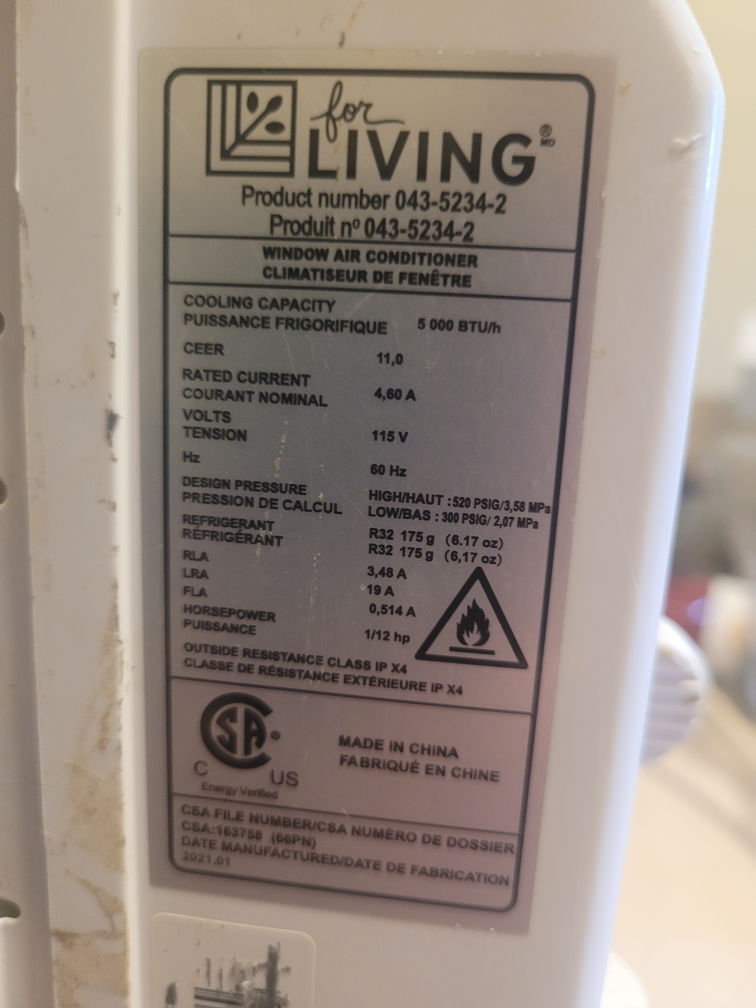 for LIVING Window Air Conditioner - photo 2