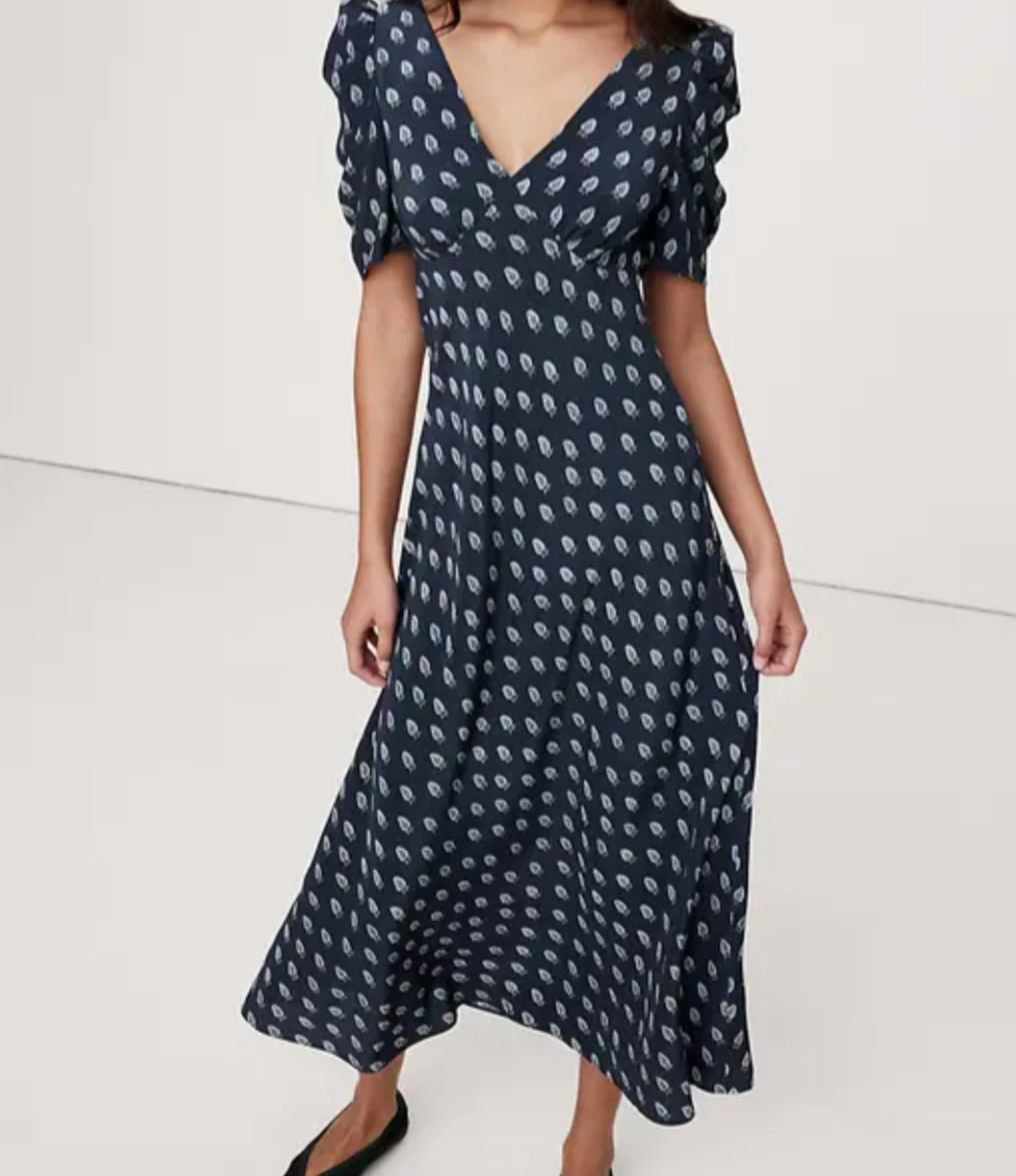 Banana Republic Elegant Silk Crepe Maxi Dress. Make an offer - photo 2