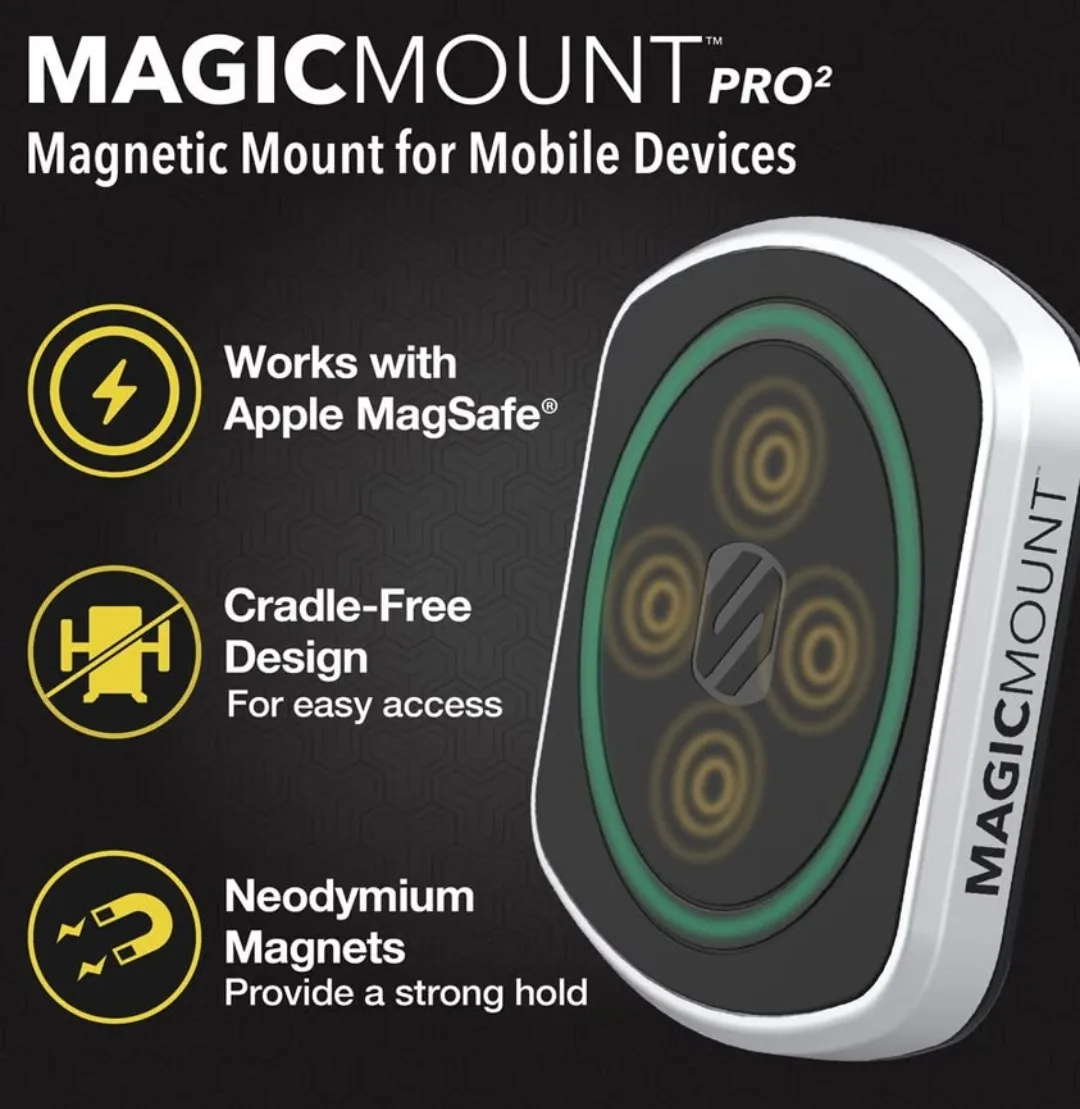 Scosche Car phone Holder phone mount MagicMount Pro2 image indicator(8)