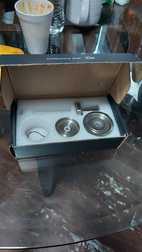 Nespresso VertuoLine Machine + Stainless Steel Coffee Pods - photo 3