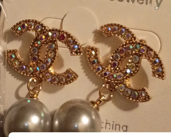 Chanel Inspired Earrings image indicator(2)