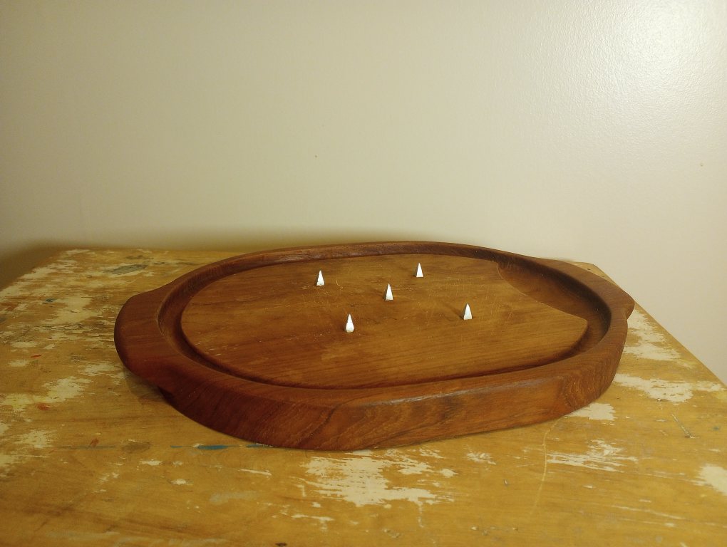 Wooden Roast Serving Plate