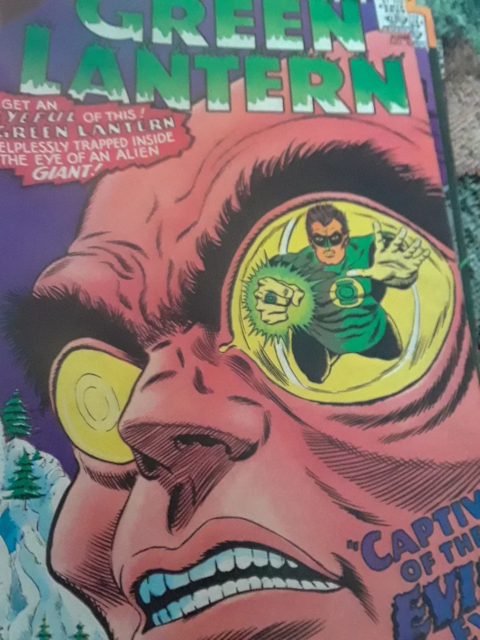 green lantern and evil eye thumbnail
