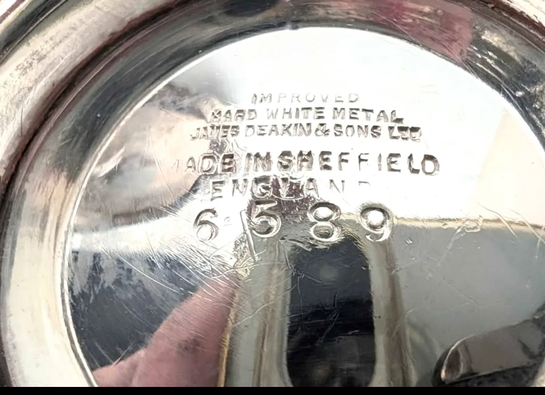 Silver Plated Tea Service Set ~ image indicator(9)