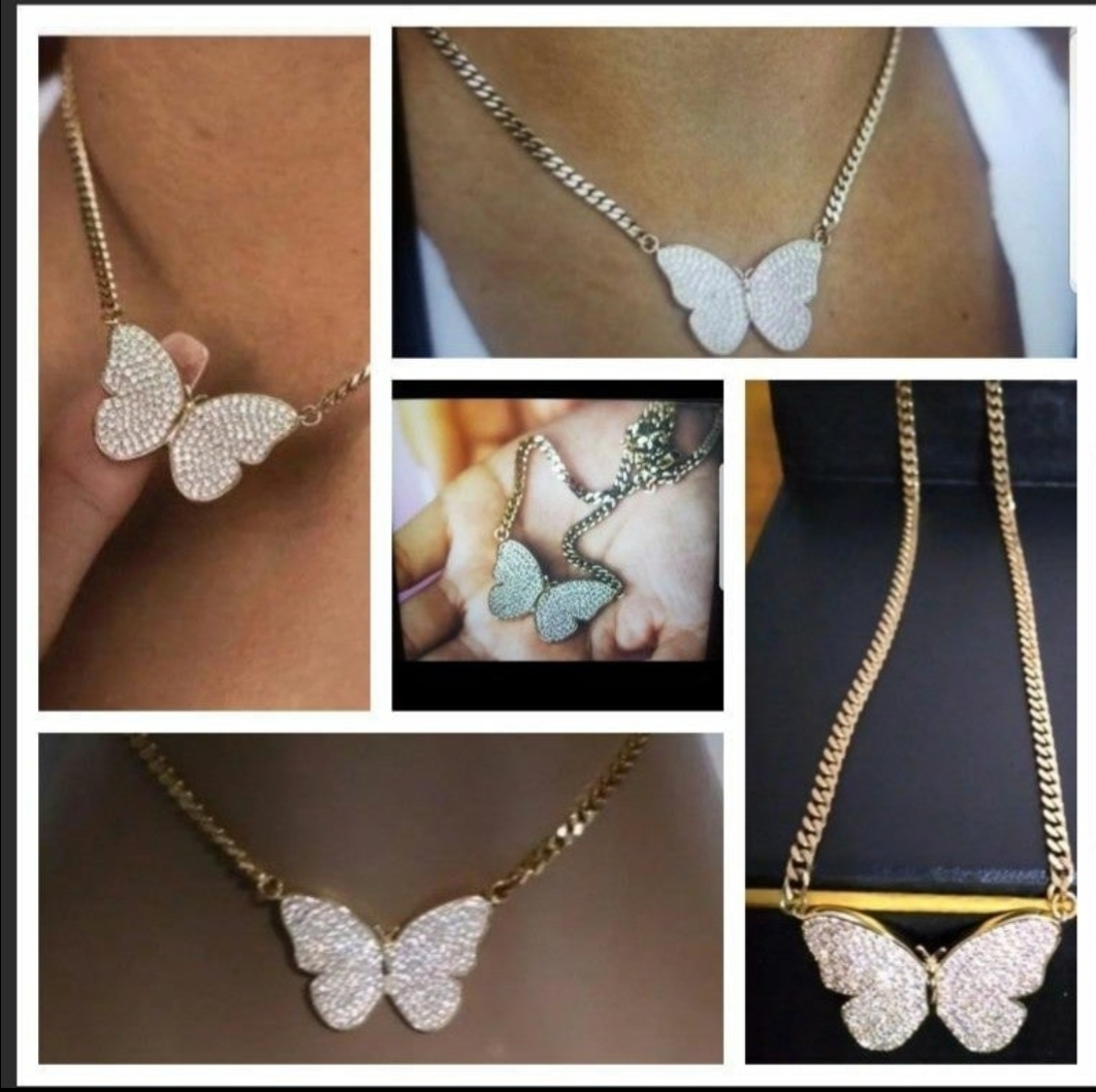 Butterfly Pendant Necklace
