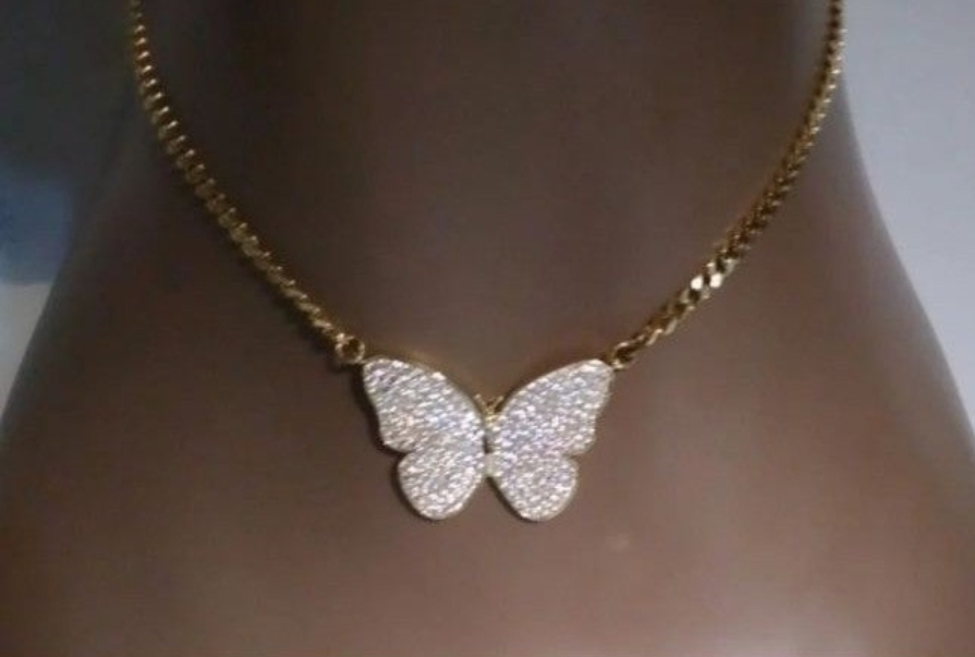Butterfly Pendant Necklace - photo 4