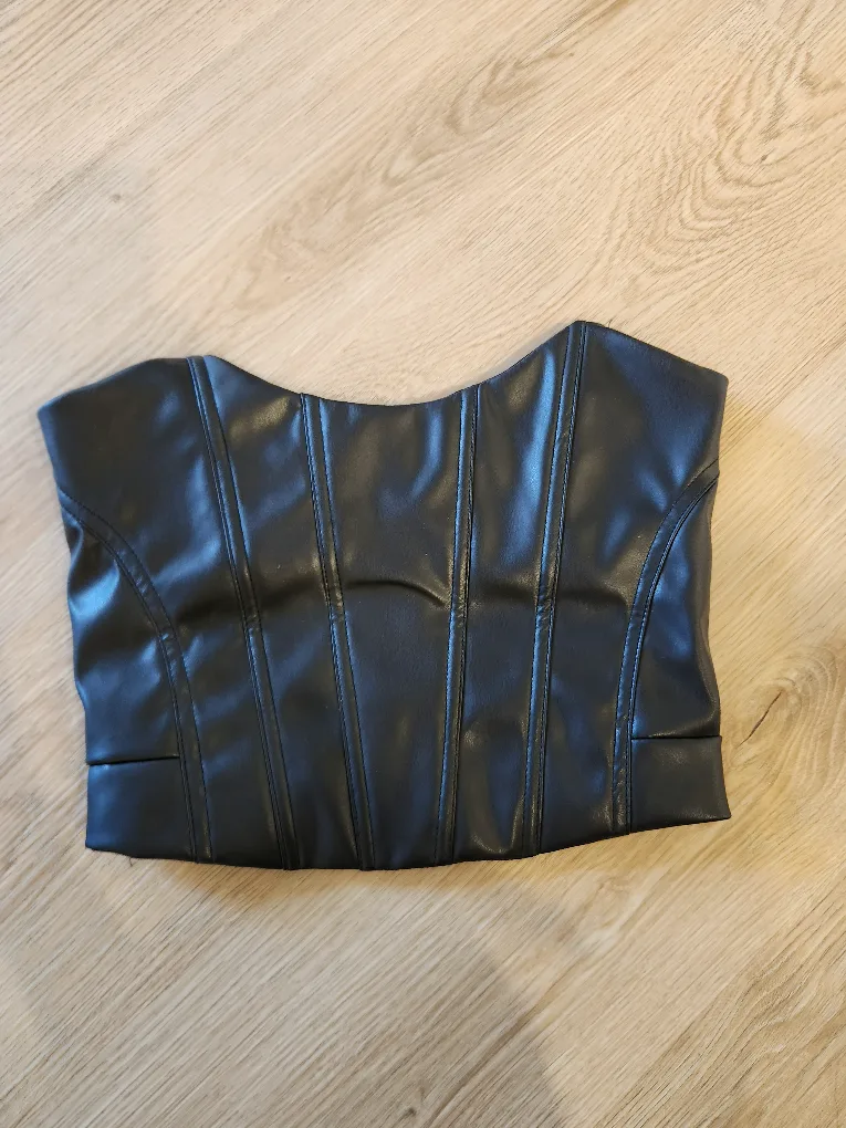 Streetwear Society Black Corset - Size M thumbnail