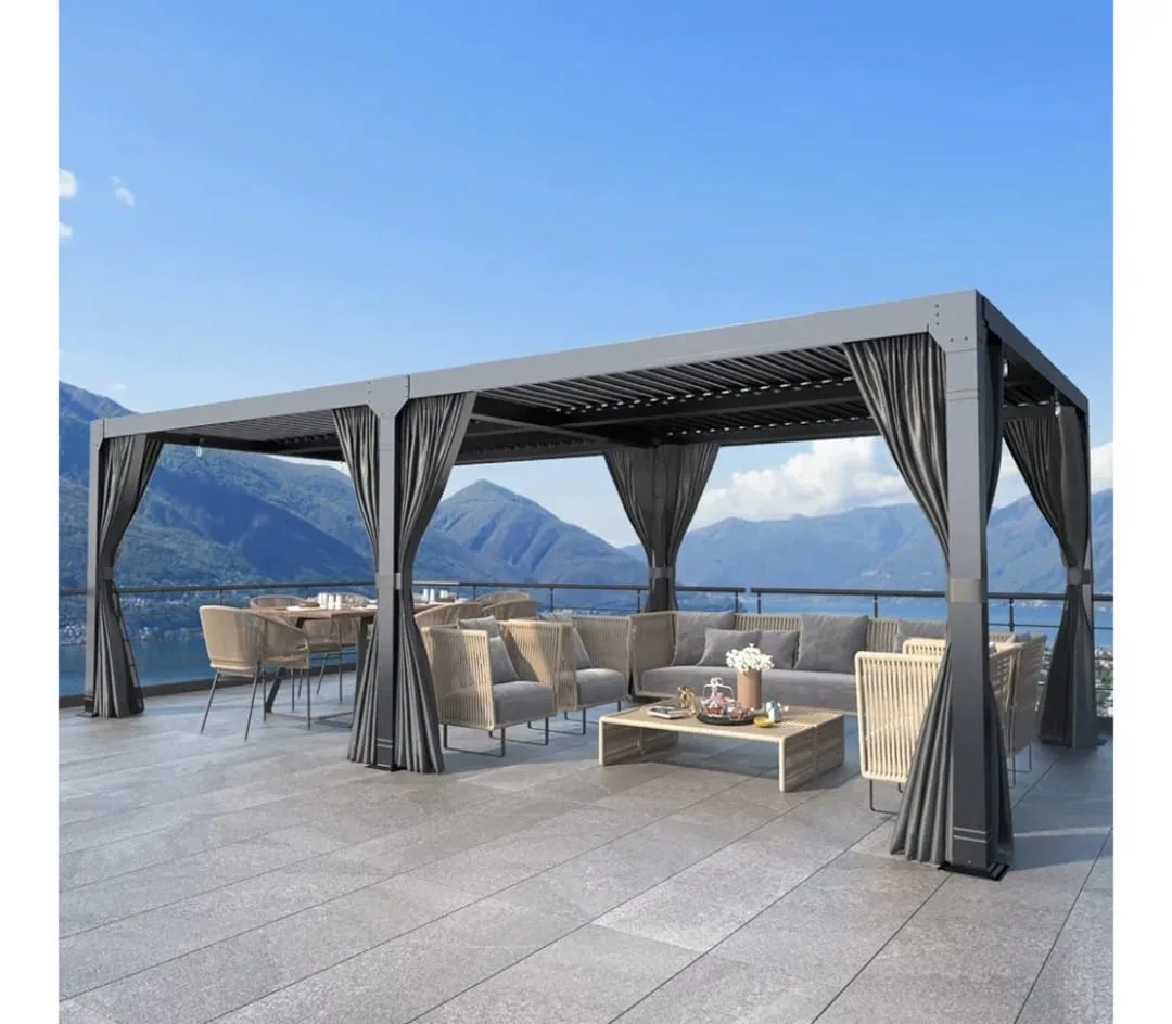 Outdoor Patio Gazebo  Curtains only thumbnail