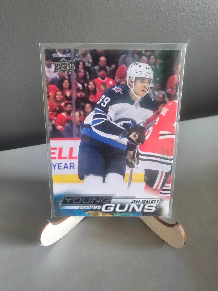 Jeff Malott Upper Deck Young Guns Hockey Card thumbnail