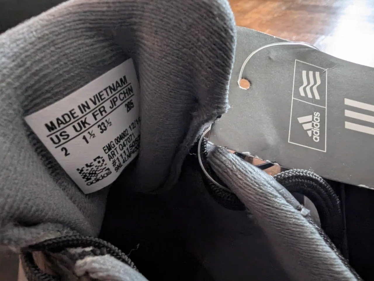 Adidas Cloudfoam Ilation Mid K Kids Size 12K image indicator(3)