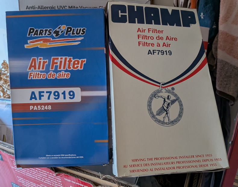 Air Filters AF7919 Honda Accord 1998-2002 L4 2.3L