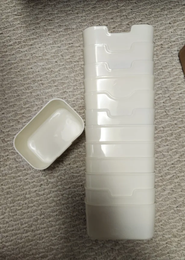 White Storage organizer - 13 pieces 🇨🇦 thumbnail