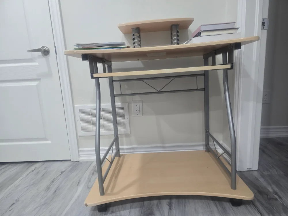 Computer Desk with Pull-Out Keyboard Tray thumbnail