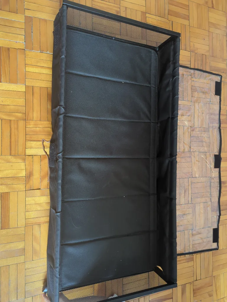 Black Rolling Storage Cart thumbnail
