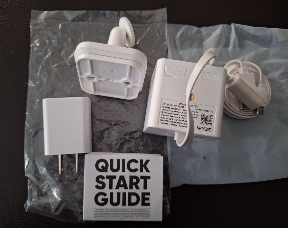 Set of  Two  Wyze Cam OG Indoor/Outdoor Security Camera - photo 4