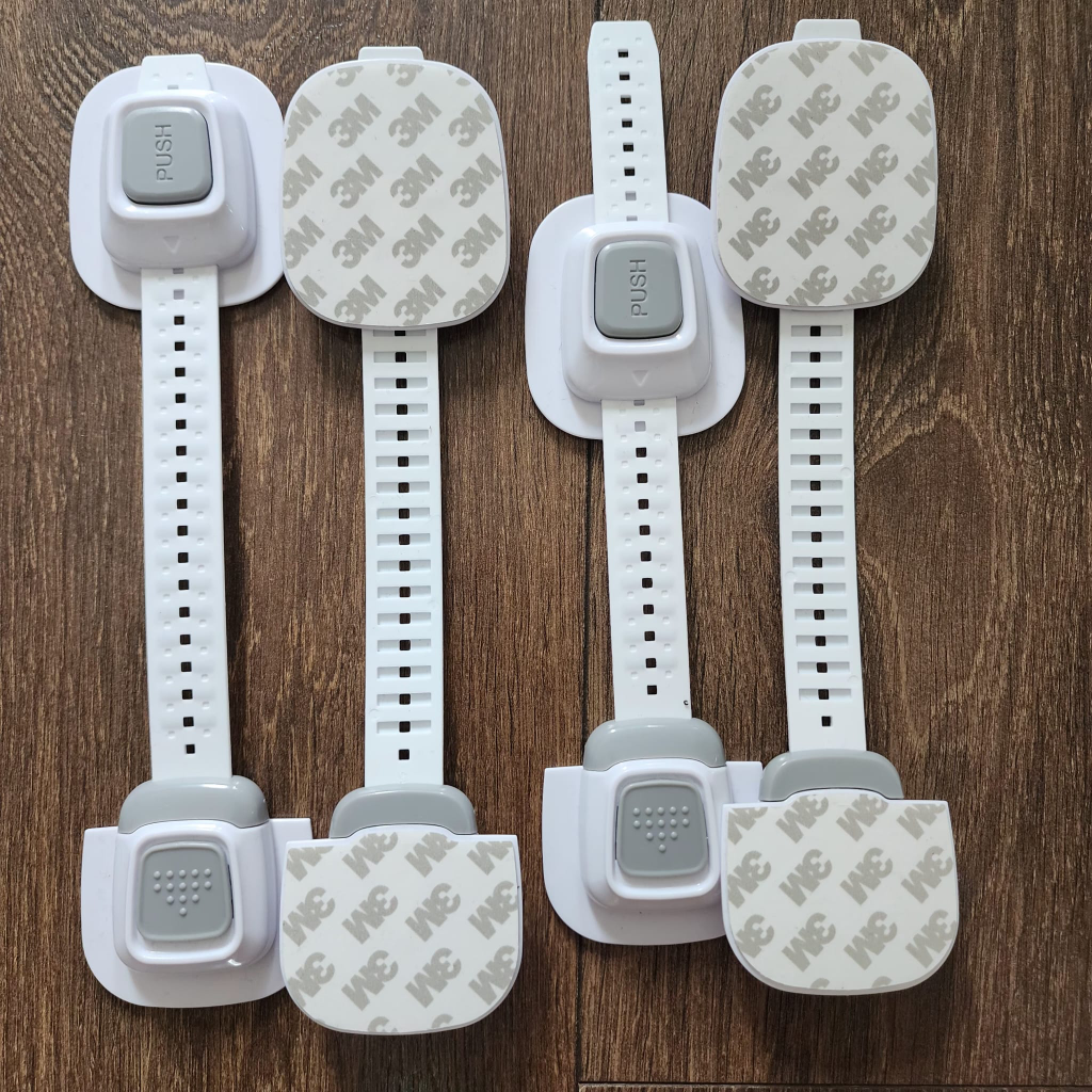 4 Child Safety Locks - White - photo 2