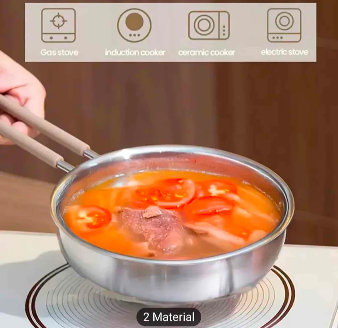 brand new heavy weight stainless steel pan image indicator(9)