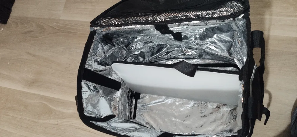 Taygeer Insulated Food Delivery Bag - Black image indicator(2)