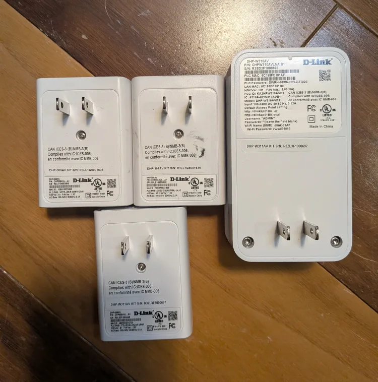 D-Link Powerline Ethernet kit thumbnail